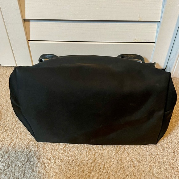Longchamp Le Pliage Neo M Black Tote Bag Discontinued - Picture 6 of 8